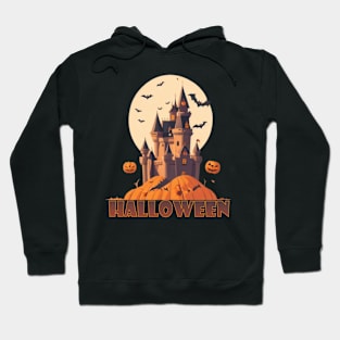 halloween haunted castle Hoodie